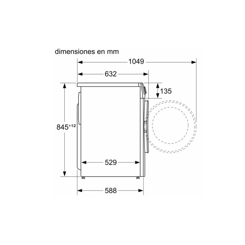 Lavadora frontal Bosch WGG254ZXES - 6
