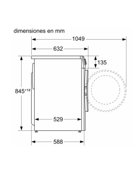 Lavadora frontal Bosch WGG254ZXES - 6