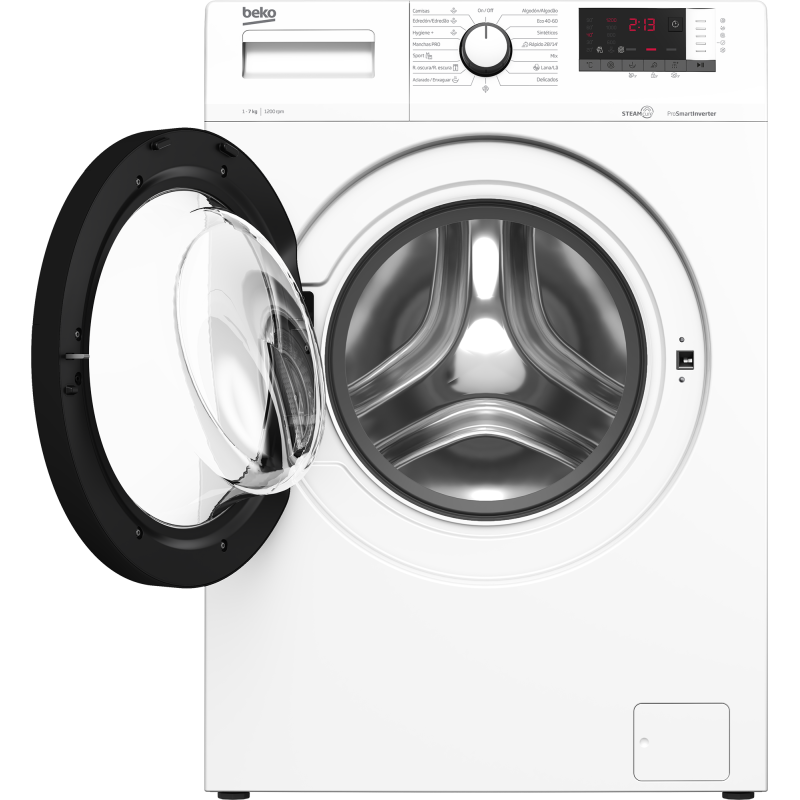Lavadora frontal Beko WRA7615XW () - 8 Lavadora frontal Beko WRA7615XW () - 8