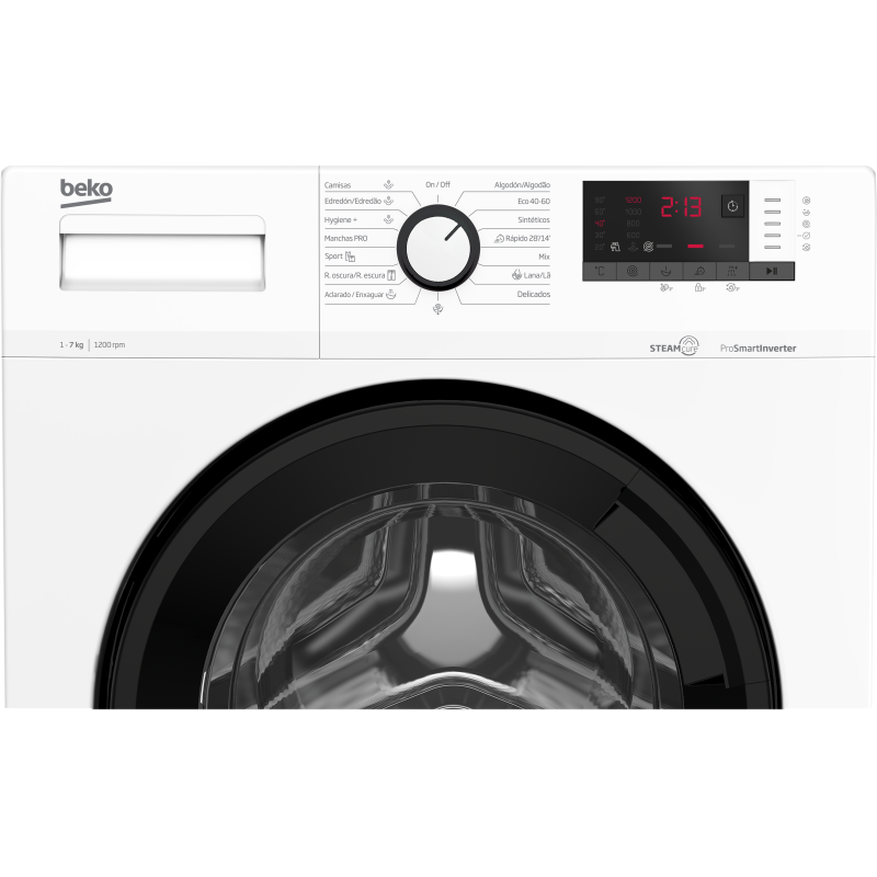 Lavadora frontal Beko WRA7615XW () - 9 Lavadora frontal Beko WRA7615XW () - 9