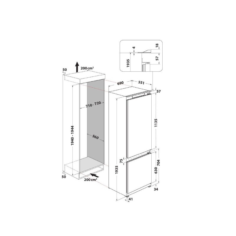 Combi INT Whirlpool WHSP70T121 - 5