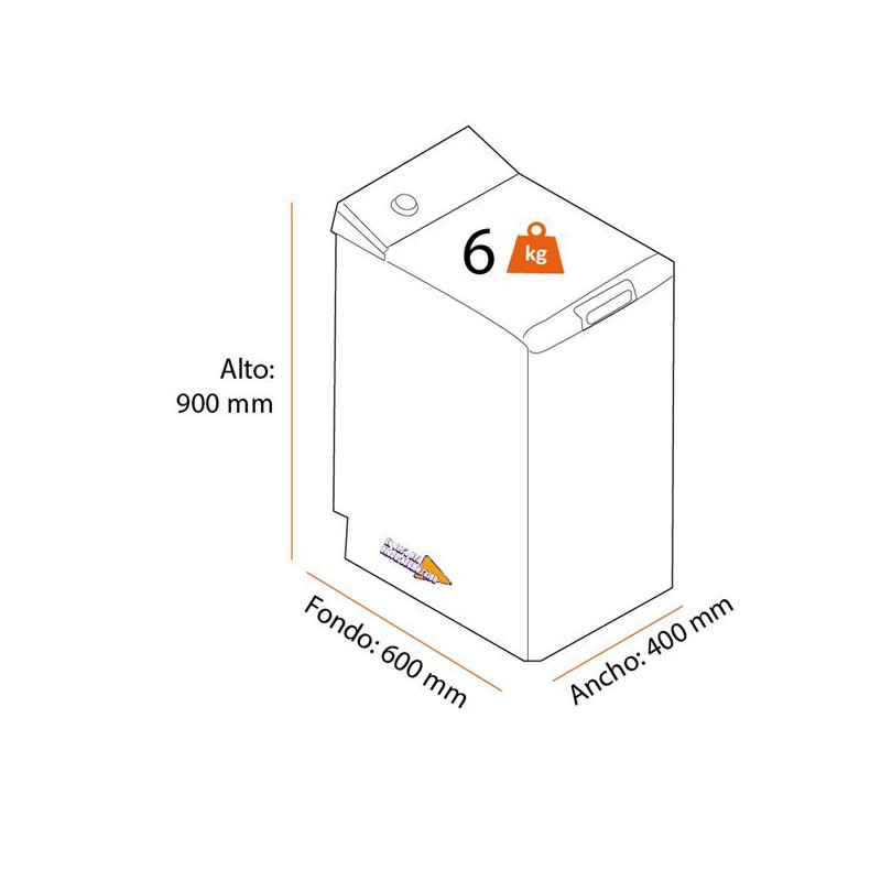 Lavadora superior Whirlpool TDLR6040LEUN (Tactico BF) - 5 Lavadora superior Whirlpool TDLR6040LEUN (Tactico BF) - 5
