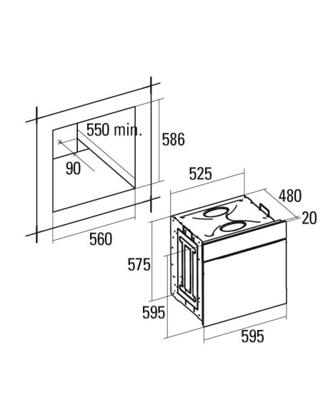 Horno MF indep. Cata CDP780ASBK - 4