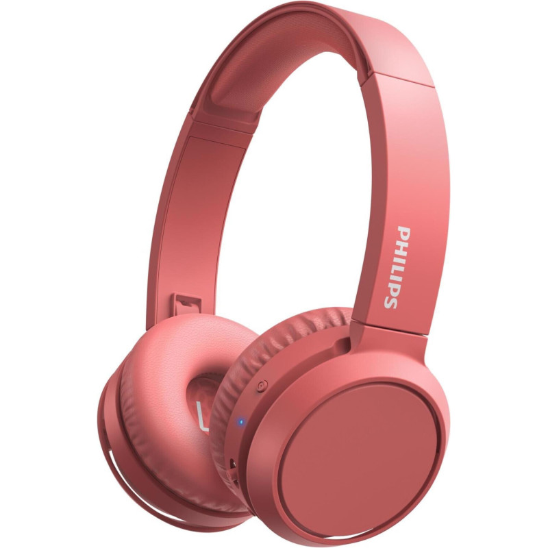 Auriculares Inalámbricos Philips TAH4205/ con Micrófono/ Bluetooth/ Rojos - 1