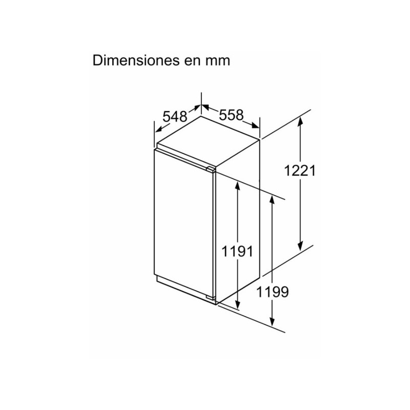 Frigorifico 1puerta INT Siemens KI41RADD1 - 2