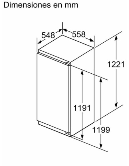 Frigorifico 1puerta INT Siemens KI41RADD1 - 2