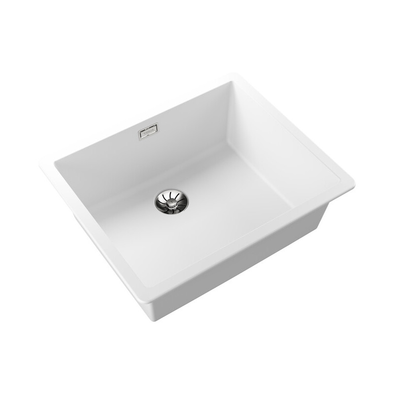 Fregadero sintetico BE Teka RADEAR10 5040MTG BLANC - 2 Fregadero sintetico BE Teka RADEAR10 5040MTG BLANC - 2