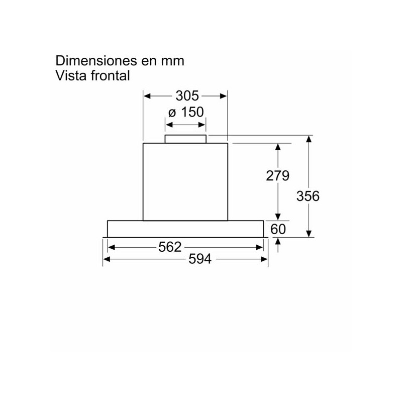 Campana decorativa Balay 3BD866MN - 3 Campana decorativa Balay 3BD866MN - 3