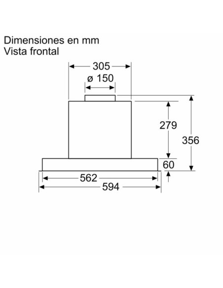 Campana decorativa Balay 3BD866MN - 3 Campana decorativa Balay 3BD866MN - 3