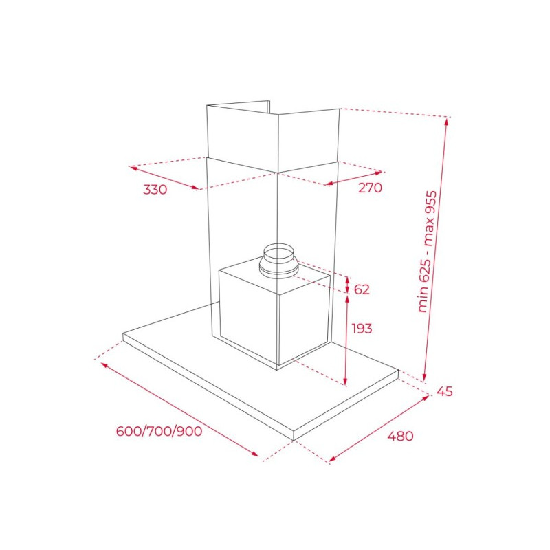 Campana decoratica Teka DSH986 - 2 Campana decoratica Teka DSH986 - 2