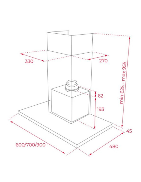 Campana decoratica Teka DSH986 - 2 Campana decoratica Teka DSH986 - 2