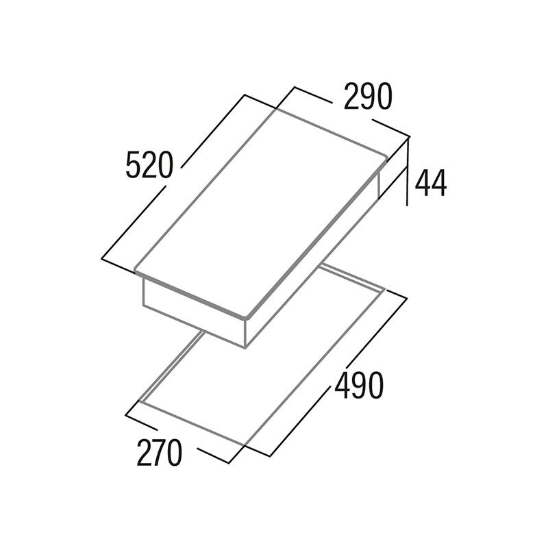 Vitroceramica modular indep. Cata VI302 - 2