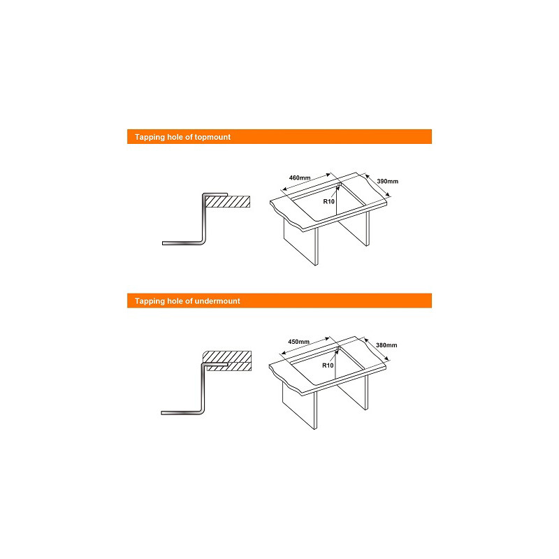 Fregadero inox Nova SIENA5043N - 3 Fregadero inox Nova SIENA5043N - 3