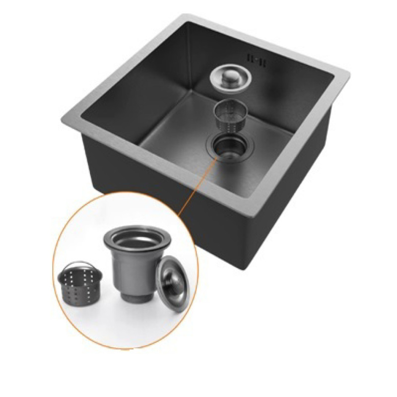 Fregadero inox Nova TRENTO4040N - 3 Fregadero inox Nova TRENTO4040N - 3