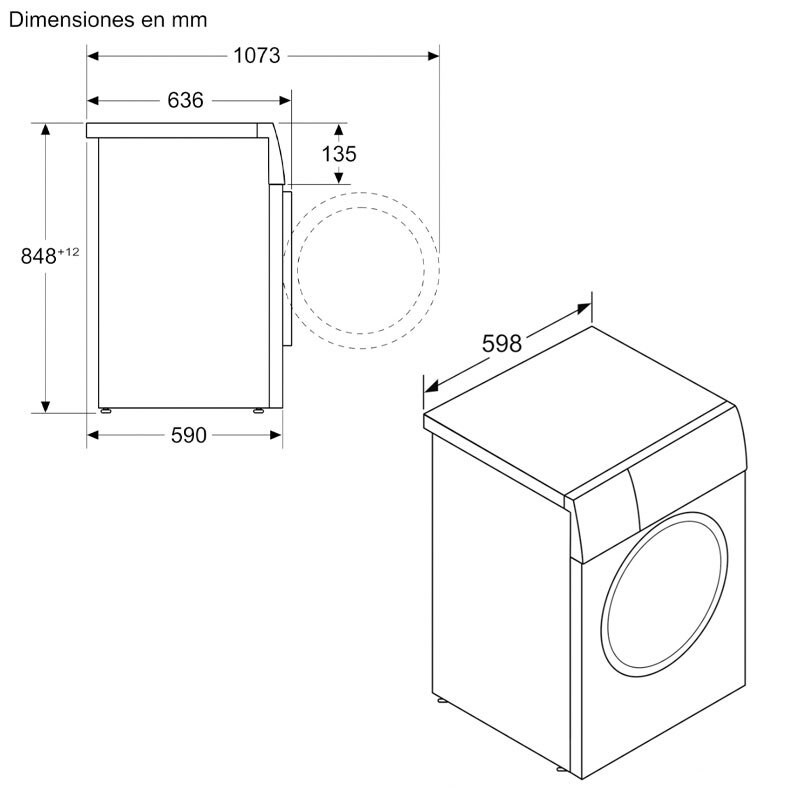 Lavadora carga frontal Bosch WGG256Z0ES - 2 Lavadora carga frontal Bosch WGG256Z0ES - 2