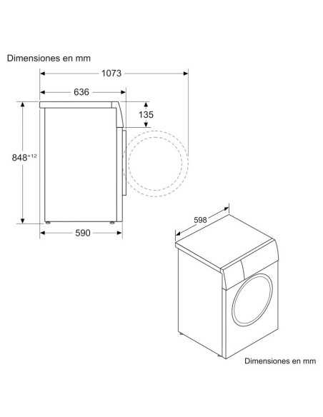 Lavadora carga frontal Bosch WGG256ZXES - 2 Lavadora carga frontal Bosch WGG256ZXES - 2