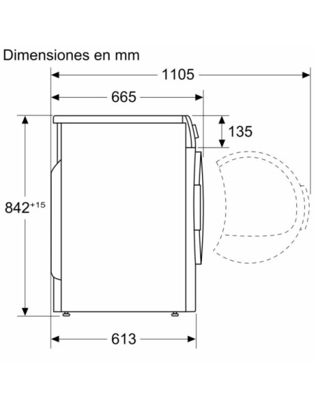 Secadora frontal Siemens WQ46B2C0ES - 3