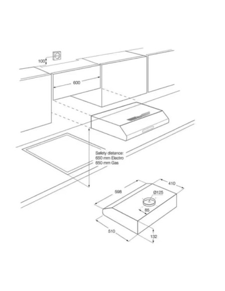 Campana convencional Electrolux EFU216S - 2