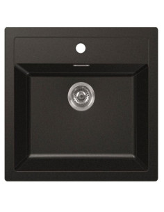 Fregadero sintetico Mepamsa CUBO5653NEGRO - 1