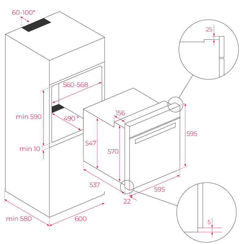 Horno MF indep. Pirolitico Teka STEAKMASTER-LITE - 3