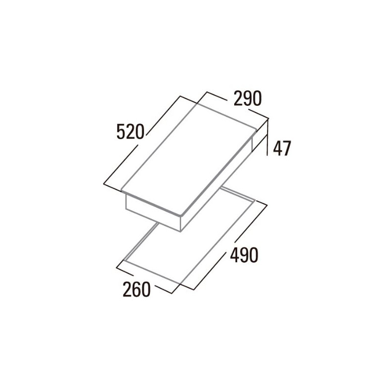 Vitroceramica modular indep. Cata TD3002BKA - 2 Vitroceramica modular indep. Cata TD3002BKA - 2