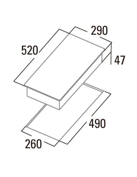Vitroceramica modular indep. Cata TD3002BKA - 2 Vitroceramica modular indep. Cata TD3002BKA - 2