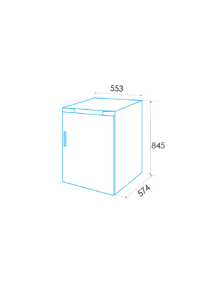 Congelador vertical Edesa EZS0813WHA - 3