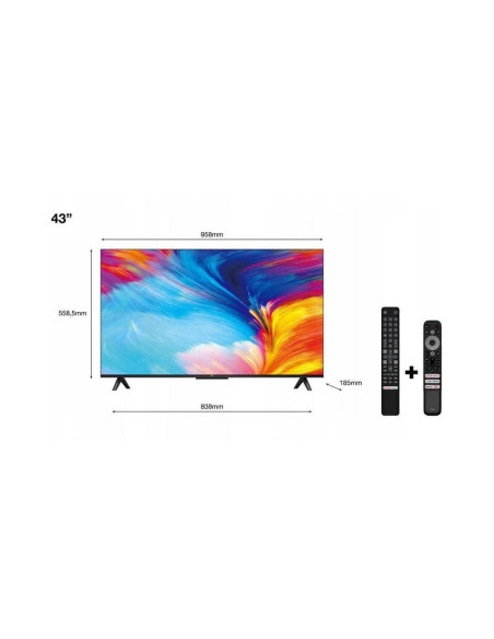 TV LED TCL 43P631, 43" - 4