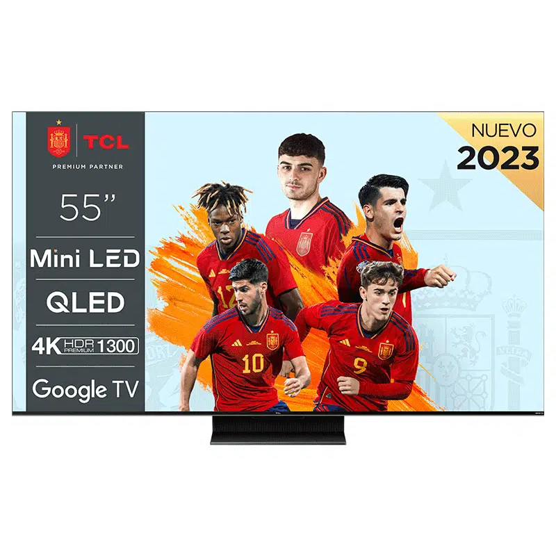 TV Mini-LED QLED TCL 55C805, 55" - 1
