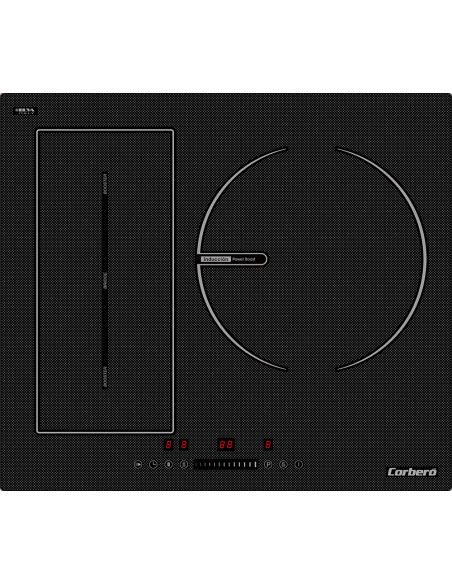 Vitroceramica inducción indep. Corbero CCIG3BL723FLEX, - 1