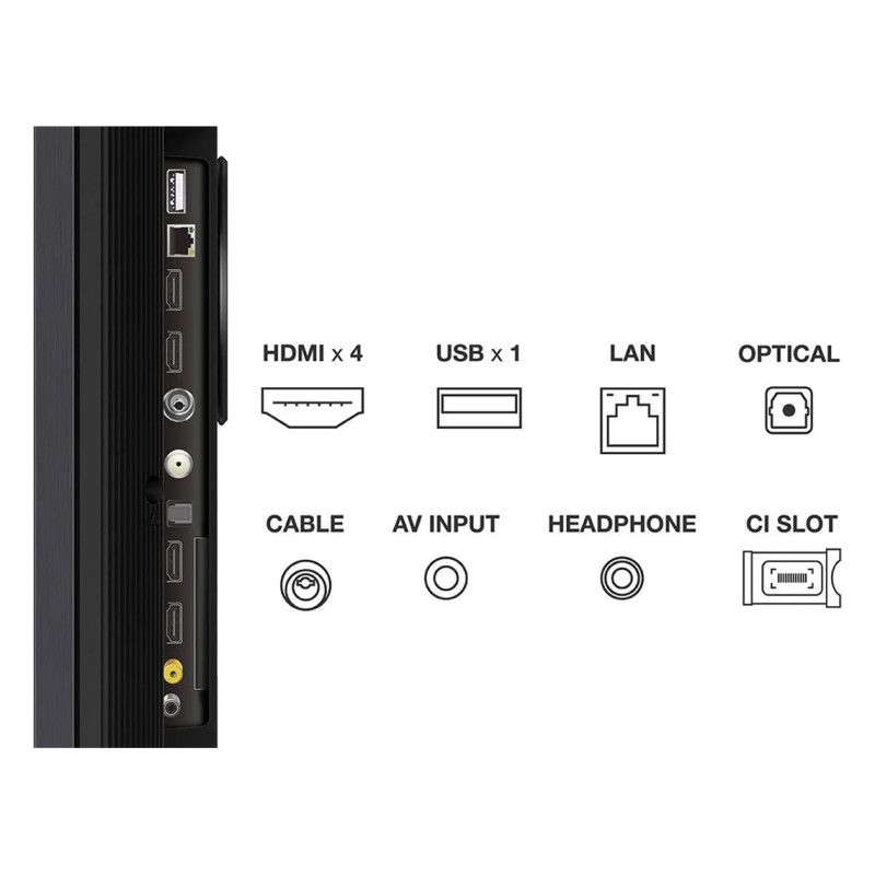 TV Mini-LED QLED TCL 75C845, 75" - 2