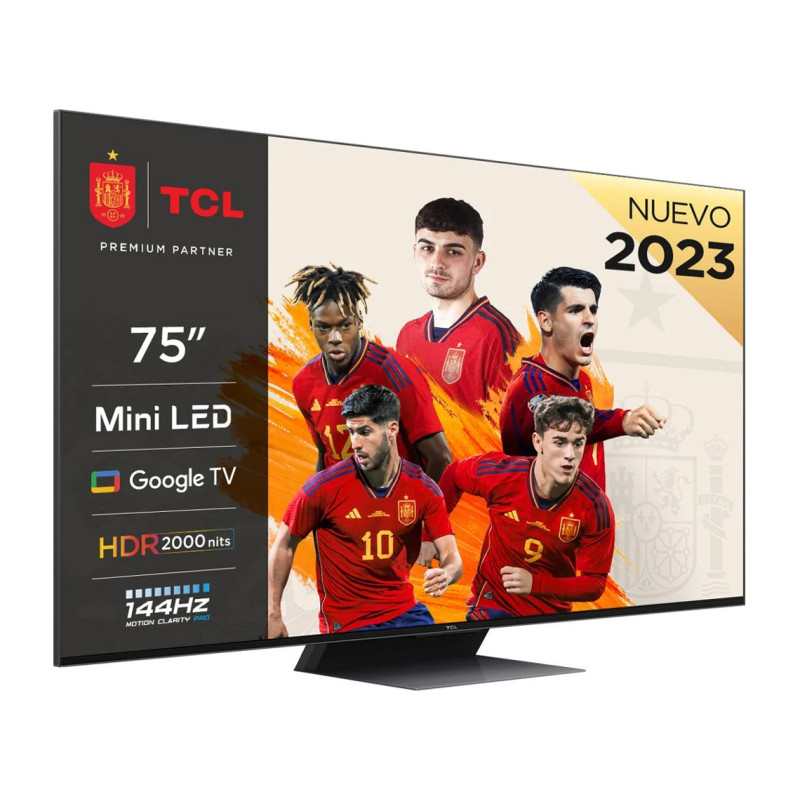 TV Mini-LED QLED TCL 75C845, 75" - 4