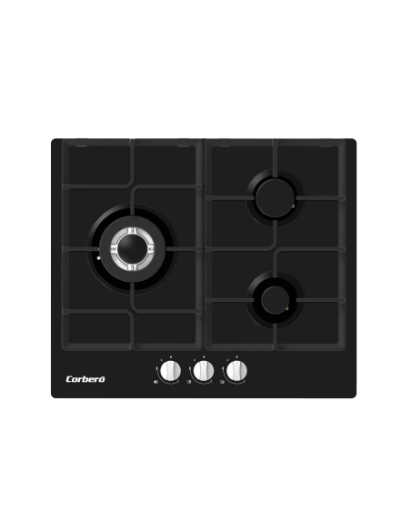 Encimera gas indep. Corbero CPCGM3F3121N - 3