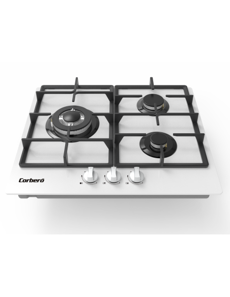 Encimera gas indep. Corbero CPCGM3F3122W - 2