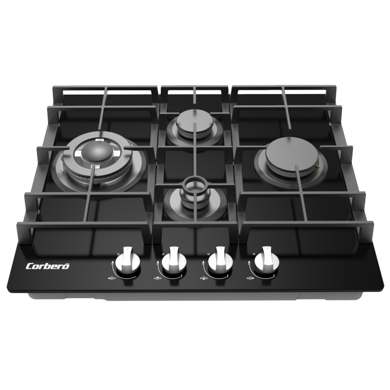 Encimera gas indep. Corbero CPCGM4F4121N - 3 Encimera gas indep. Corbero CPCGM4F4121N - 3
