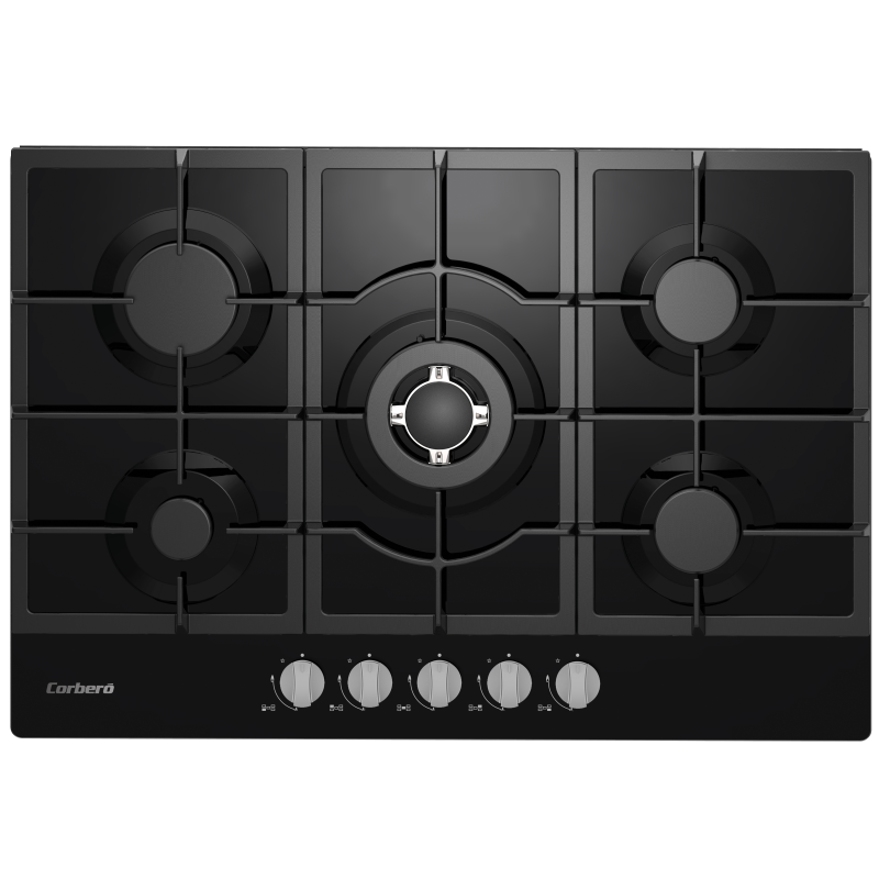 Encimera gas indep. Corbero CPCGM5F5021N - 2