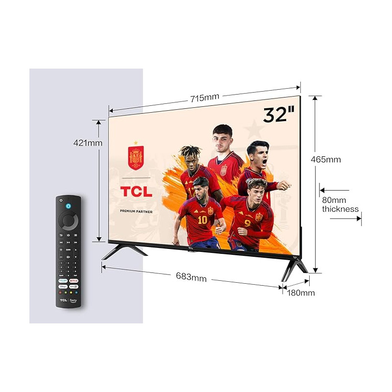 TV LED TCL 32SF540, 32" - 2