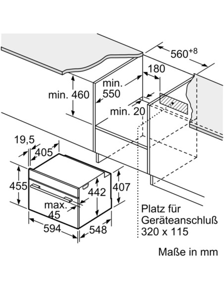 Horno+Microondas indep. Bosch CMG7241B1, Infinity - 2 Horno+Microondas indep. Bosch CMG7241B1, Infinity - 2