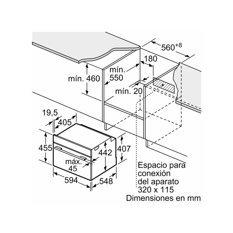 Horno+Microondas indep. Bosch CMG7241W1, Infinity - 5 Horno+Microondas indep. Bosch CMG7241W1, Infinity - 5