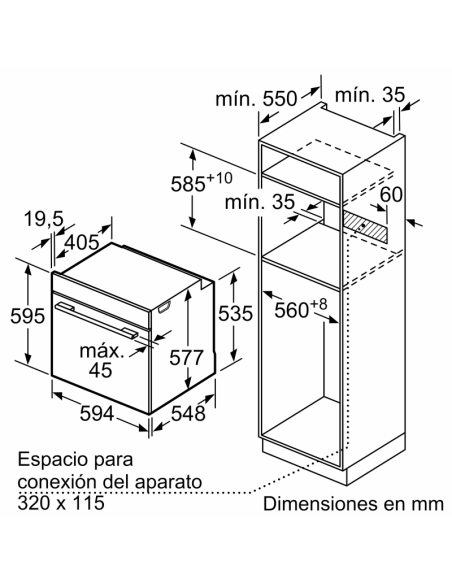 Horno MF Vapor indep. Bosch HRG7761B1, Infinity - 3