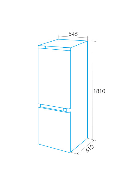 Combi NF Edesa EFC1822NFWHA - 1