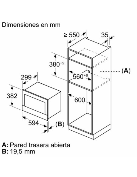 Microondas INT Bosch BER7321B1, Infinity - 4 Microondas INT Bosch BER7321B1, Infinity - 4