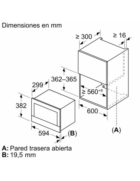 Microondas INT Bosch BFR7221B1, Infinity - 3 Microondas INT Bosch BFR7221B1, Infinity - 3