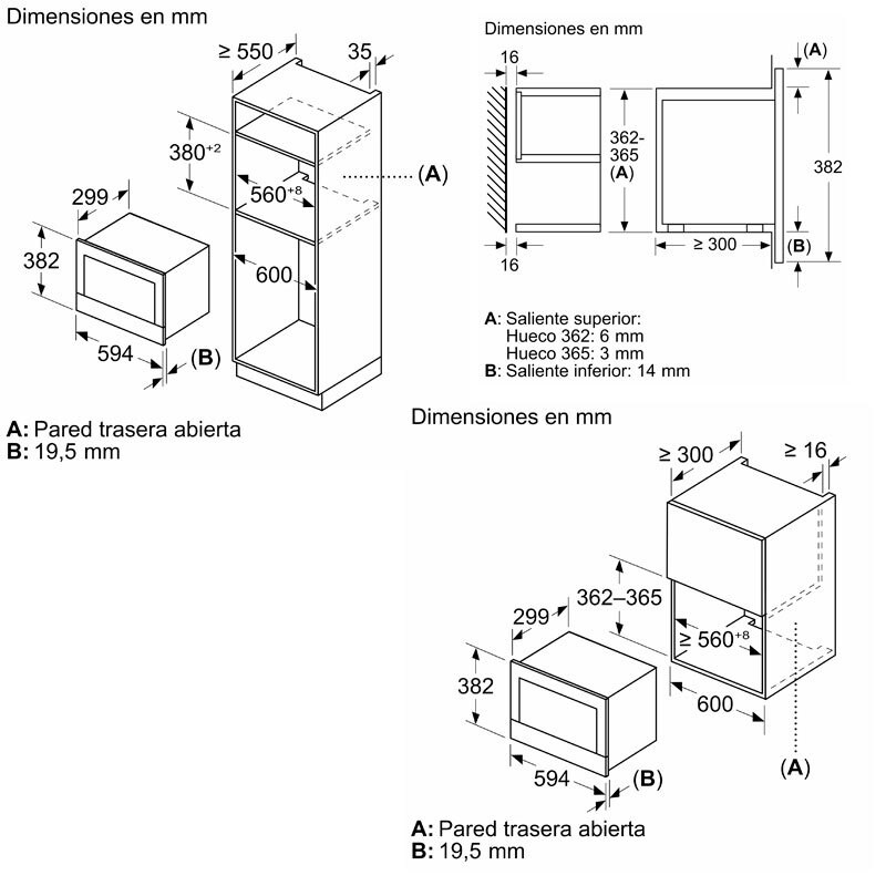 Microondas INT Bosch BFL7221W1, Infinity - 2 Microondas INT Bosch BFL7221W1, Infinity - 2