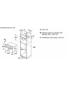 Microondas INT Bosch CEG732XB1, Infinity - 1