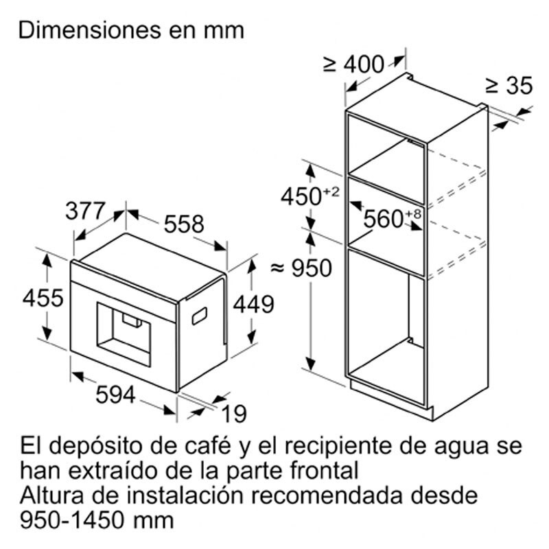 Cafetera INT Bosch CTL7181B0, Infinity - 2 Cafetera INT Bosch CTL7181B0, Infinity - 2