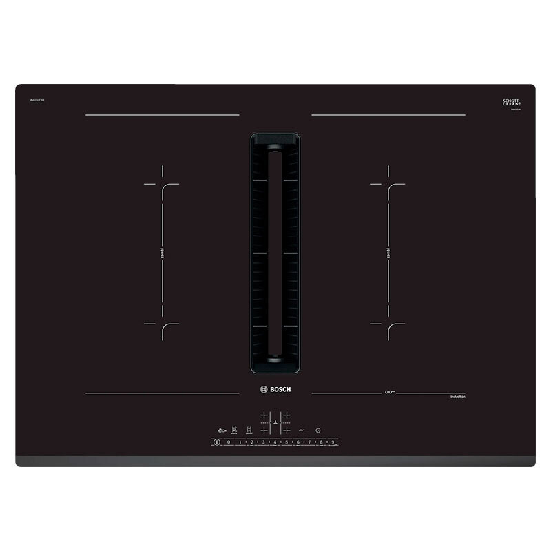 Vitroceramica induccion + extractor Bosch PVQ731H26E, Infinity - 1