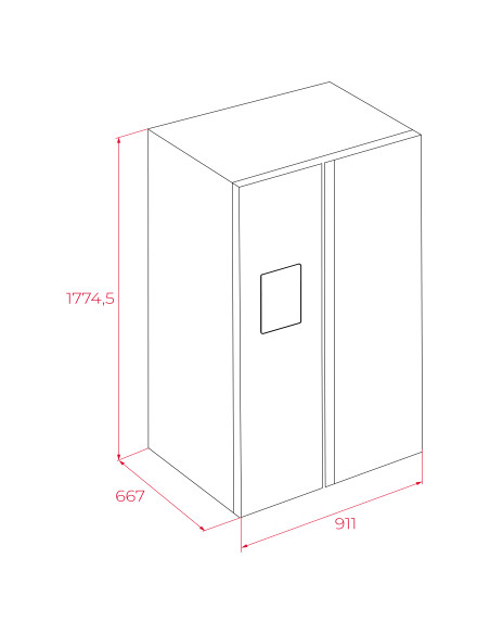 Frigorifico side by side Teka RLF74960SS - 3 Frigorifico side by side Teka RLF74960SS - 3