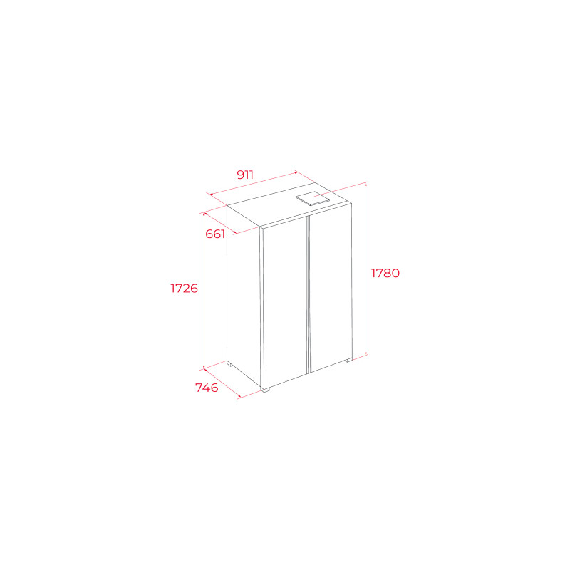 Frigorifico side by side Teka RLF74917GBK - 3 Frigorifico side by side Teka RLF74917GBK - 3