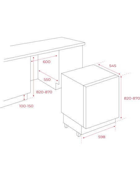 Congelador vertical Teka RSF41160BU - 2